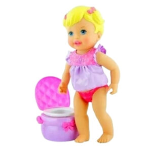 Little Mommy Muñeca Aprendiendo A Ir Al Baño 1